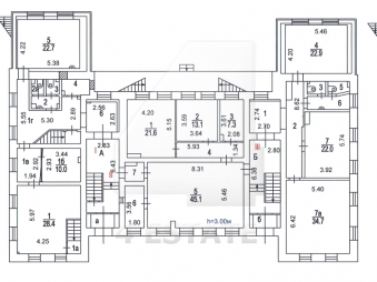 Банковский особняк в аренду, м.Каширская.