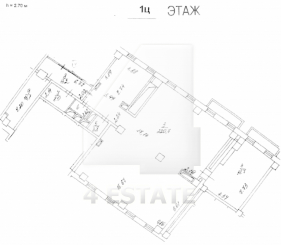 Представительский офис с отдельным входом, м.Смоленская.