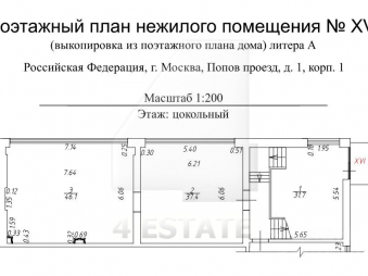 Аренда помещения с отдельным входом, м.Электрозаводская