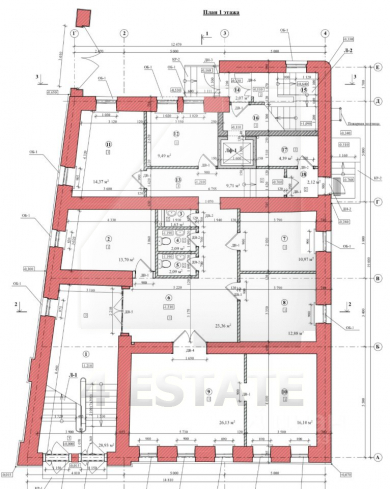 Реконструированный особняк класса В+, м.Достоевская.