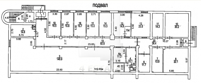 Офисное здание в аренду, м.Автозаводская.