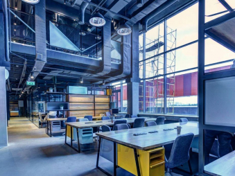 Аренда офисов в бизнес центре класса В+ «Heo Гео», м.Калужская.