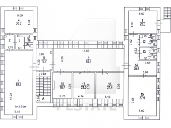 Банковский особняк в аренду, м.Каширская.