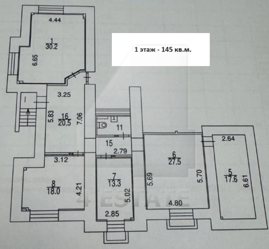 Аренда VIP офиса с отд. входом, м.Достоевская.