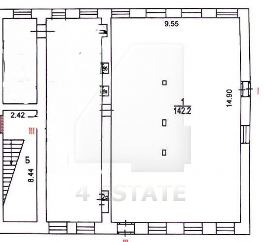 Аренда помещения с отд. входом в особняке класса В+, м.Театральная.