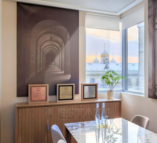 Аренда презентабельного офиса в бизнес центре класса А, м.Кропоткинская.