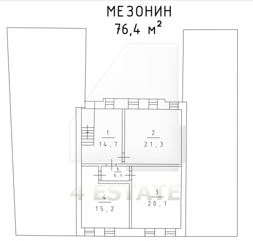 Презентабельный особняк класса В+, м.Смоленская.