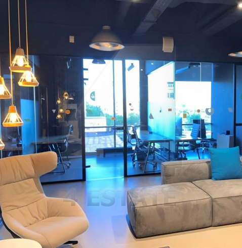 Аренда офисов в бизнес центре класса В+ «Heo Гео», м.Калужская.