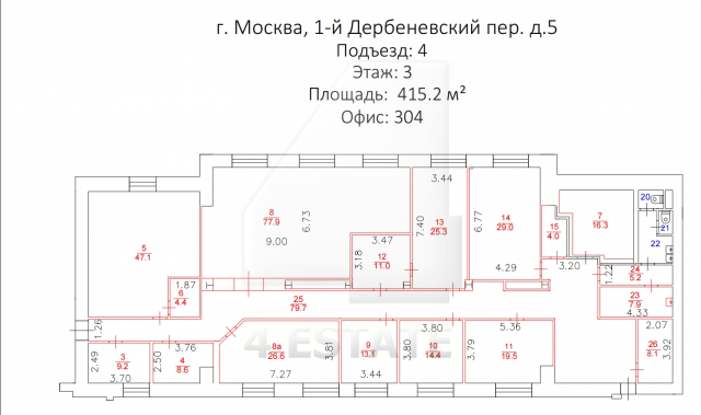 Бизнес-центр «Дербеневская Плаза», м.Павелецкая.