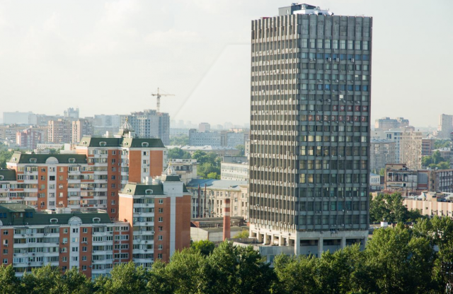 Аренда офиса в бизнес центре класса В, м.Электрозаводская.