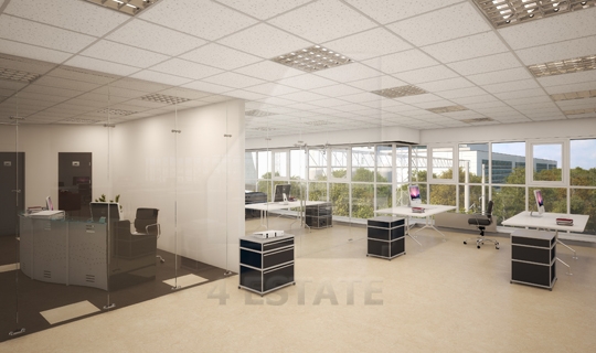 Продажа офисов в бизнес-центре класса "B+" м. Авиамоторная.