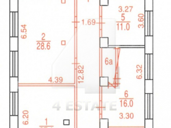 Офисное здание классса В, м. Улица 1905 г.