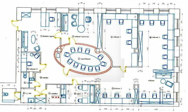 Дизайнерский офис в особняке класса В+, м.Павелецкая.